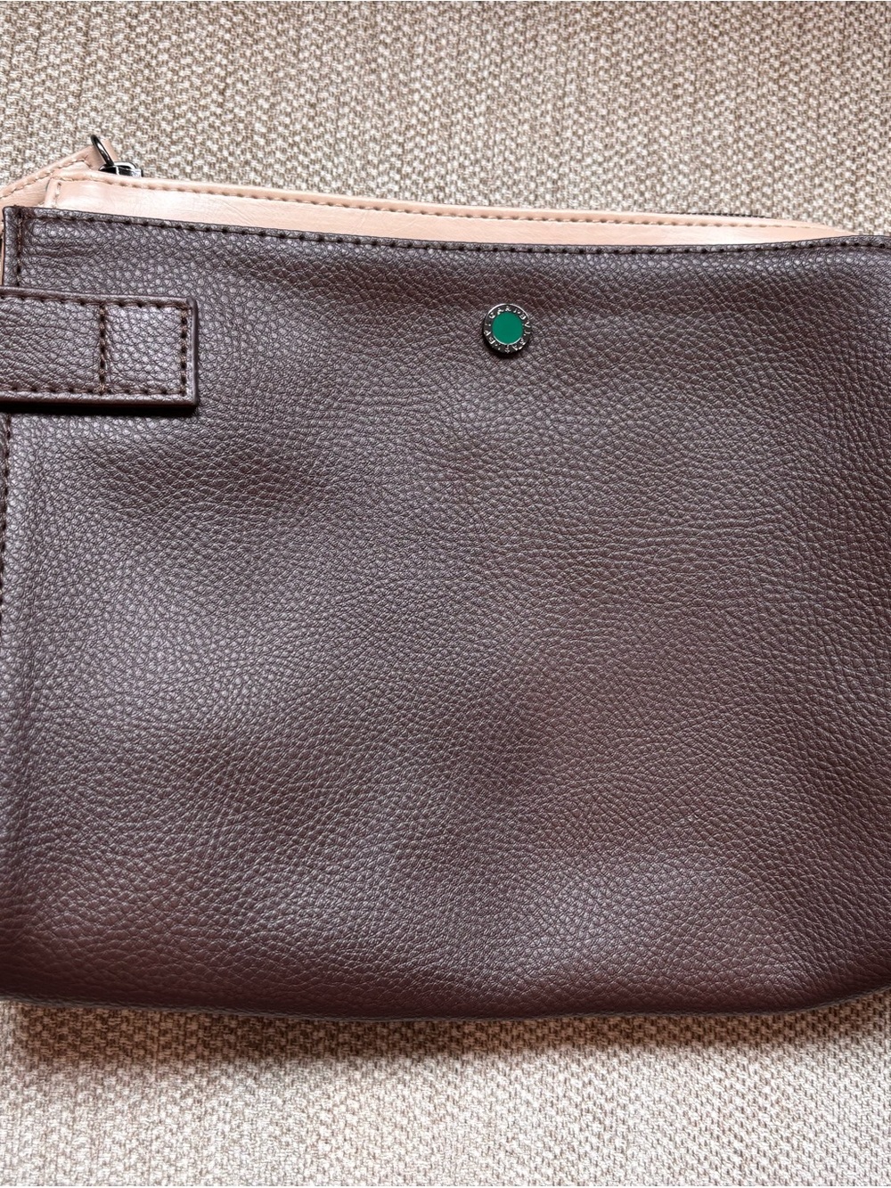 BVLGARI PARFUMS Luxury Brown Leather Toiletries...